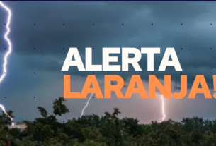 O alerta laranja, emitido pelo Instituto Nacional de Meteorologia (INMET), avisa sobre a possibilidade de tempestades severas no Rio Grand...