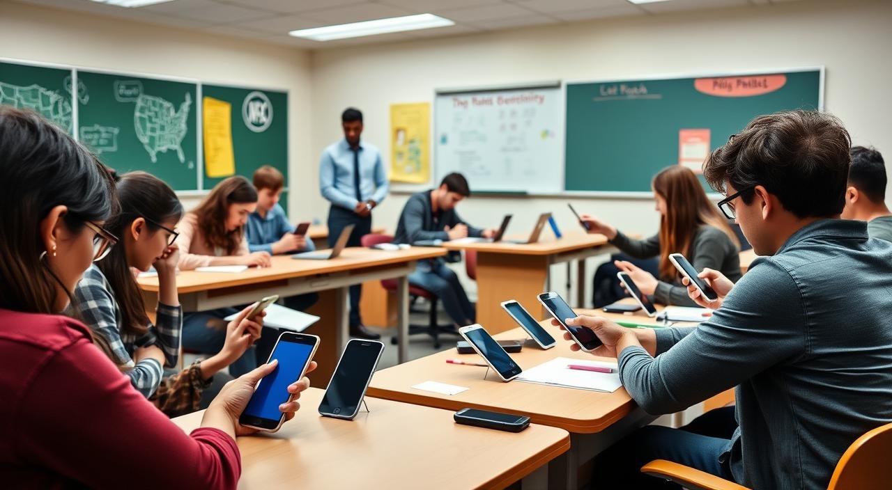 Melhore o gerenciamento de sua sala de aula com nossos conselhos de especialistas sobre como lidar com "celular nas salas de aula". Aprenda estratégias eficazes para equilibrar tecnologia e aprendizado.