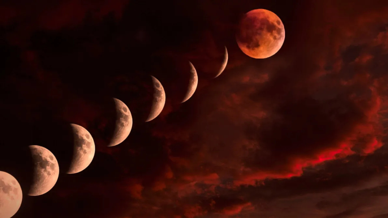 Eclipse Lunar Total Lua de Sangue de 13 para 14 de março de 2025: datas, horários e dicas para não perder. Um evento astronômico imperdível!