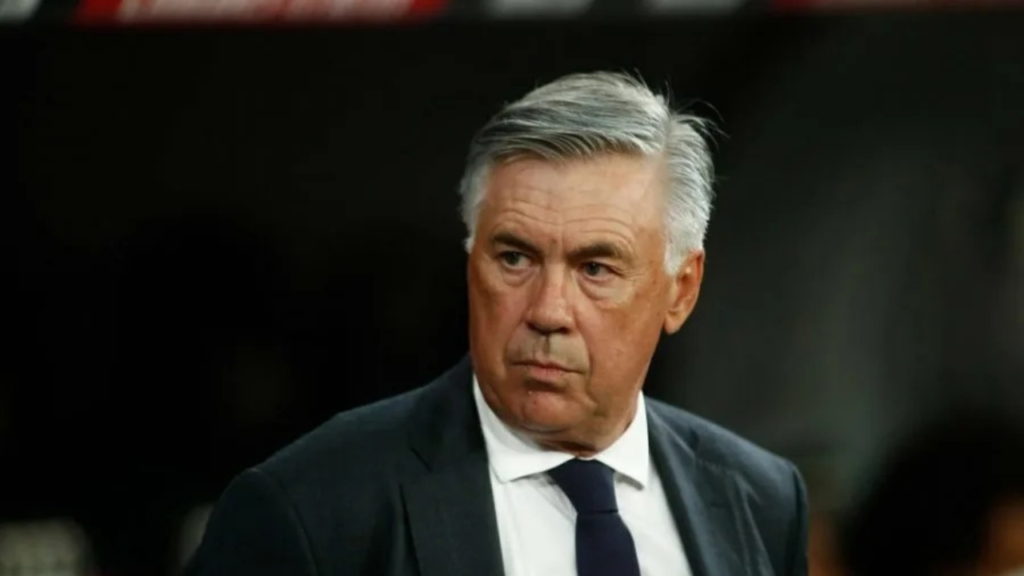 Técnico da Seleção Brasileira Carlos Ancelotti